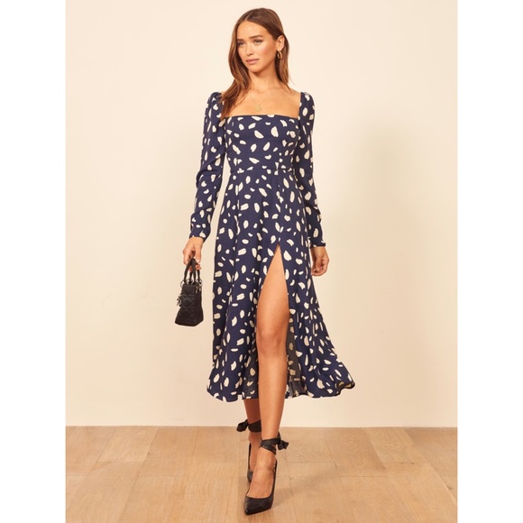 Reformation Dresses & Skirts - NWT Reformation Sigmund Dress Splatter 22